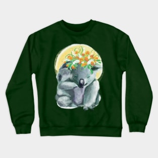 Koala Whispers Crewneck Sweatshirt